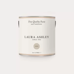 image of Laura Ashley Matt Emulsion Paint Sable 2.5L