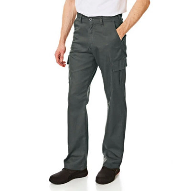 Image of Lee Cooper Workwear Lee Cooper Workwear Men Classic Cargo Trouser in Grey Size: 42L Grey 42L Male 5050217211466