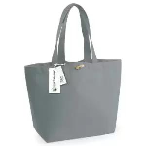 Image of Westford Mill EarthAware Organic Marina Tote (40cm x 39cm x 19cm) (Grey)