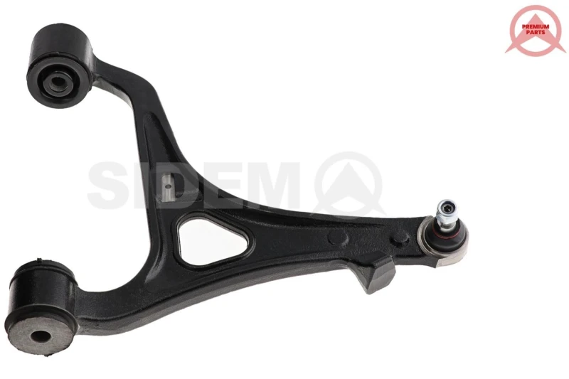 Image of SIDEM 49451 Suspension arm Control Arm, Grey Cast Iron, Front Axle Right Grey Cast Iron Track Control Arm (273)