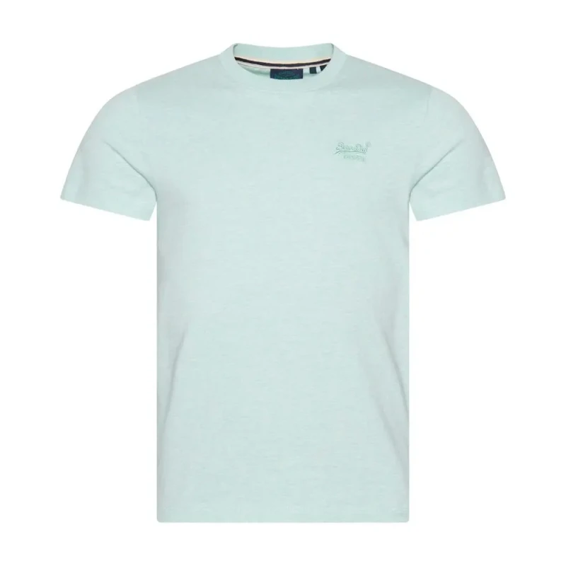Image of Superdry Organic cotton T-Shirt Superdry Essential Vert Male L