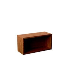 Image of Jemini Reception Modular Straight Hutch Unit 800mm NovaOak RCM800SHUNO
