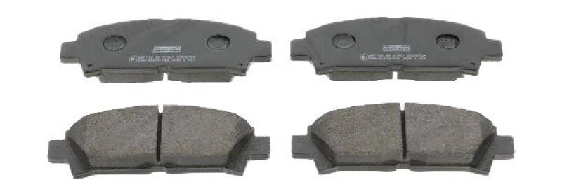 Image of CHAMPION 572357CH Brake pad set prepared for wear warning indicator Brake Pad Set,disc brake (402)