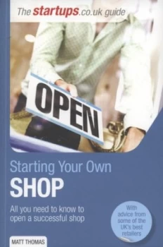 Image of Starting Your Own Shop by Matt Thomas Book