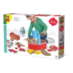 Image of SES CREATIVE Petits Pretenders Picknick Playset, 3 Years and Above (18017)