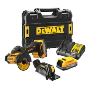 Image of DEWALT DCS438E2T 18V XR 76mm Brushless Cut Off Saw (2 x Powerstack Batteries)