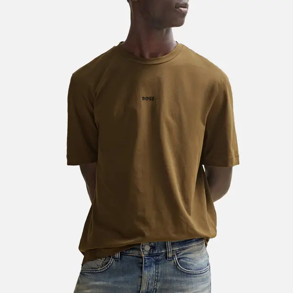 Image of Boss Orange Tchup Stretch-Cotton T-Shirt - M