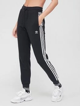 Image of adidas Originals Slim Pants - Black, Size 12, Women