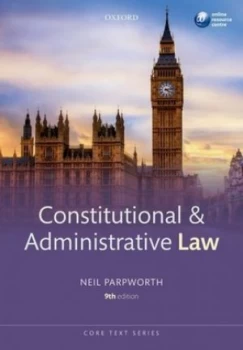 Image of Constitutional and Administrative Law by Neil Parpworth Book