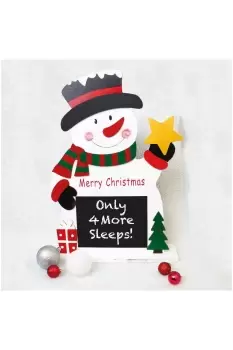 Image of Wooden Snowman Chalkboard