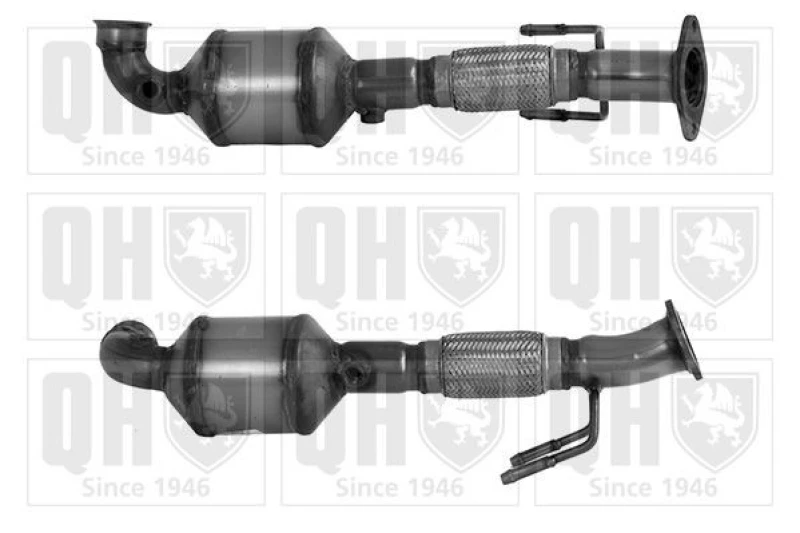 Image of QUINTON HAZELL Catalytic converter QUINTON HAZELL QCAT80577H