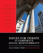 Image of issues for debate in corporate social responsibility selections from cq res