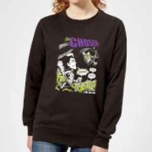 Image of Toy Story Comic Cover Womens Sweatshirt - Black