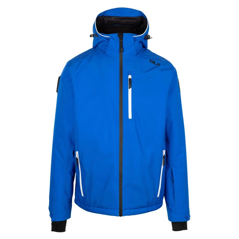 Image of Trespass Trespass Men Graham DLX Ski Jacket in Blue Size: Small Blue S Male 5063703822558