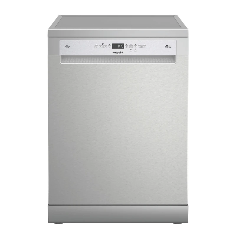 Image of Hotpoint H8F HP51X UK Full Size Dishwasher - Stainless Steel - B Rated, Stainless Steel