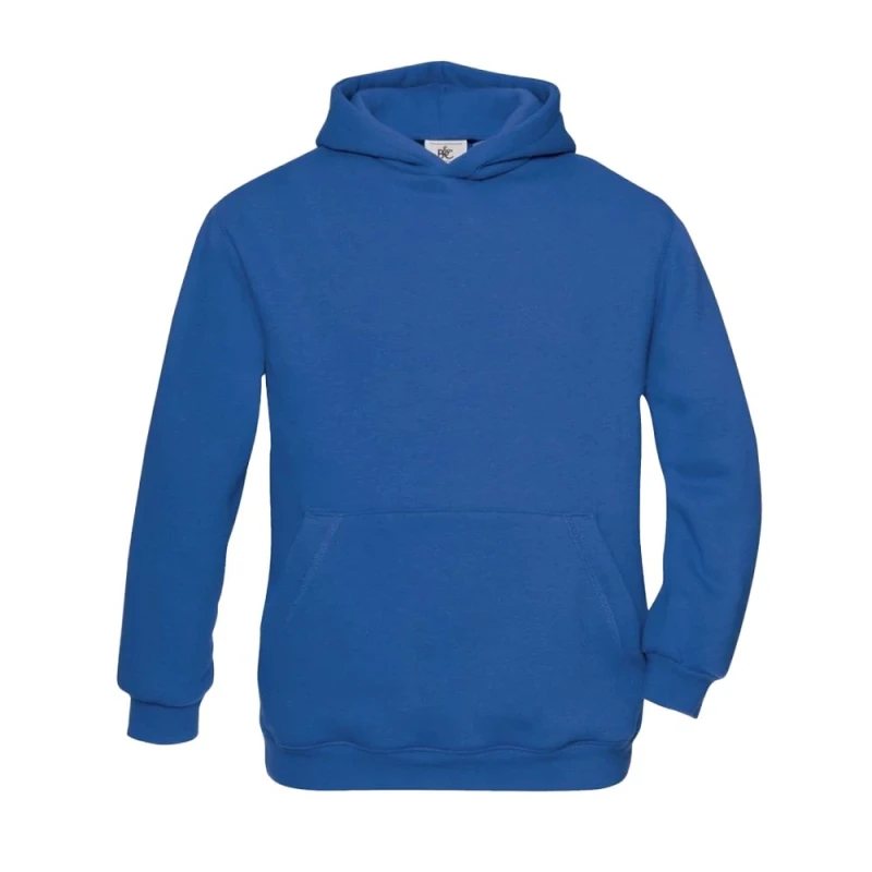 Image of B&c ID.333 boys's Children's sweatshirt in Blue