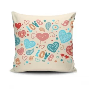 Image of NKLF-182 Multicolor Cushion Cover