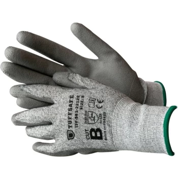Image of Cut B 13G Pu Palm Coated Gloves Size 7 - Tuffsafe