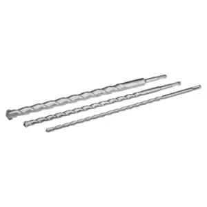 Image of Rolson 3 Piece SDS Drill Set 400mm Long