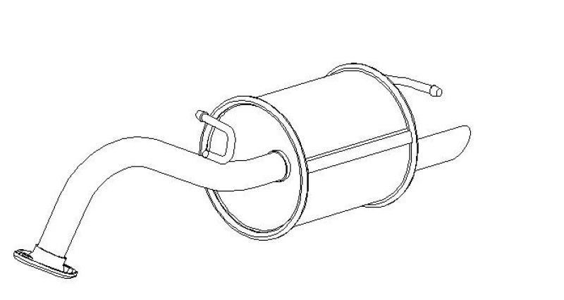 Image of VEGAZ TS-337 Rear silencer End Silencer (3437)