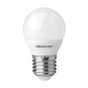 Image of Megaman 5.5W Opal Golf Ball 2800K Warm White - E27 - 142522