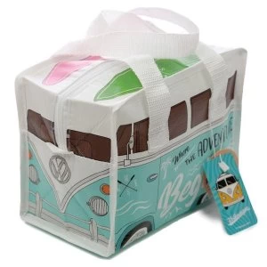 image of Volkswagen VW T1 Camper Bus Small Surf Adventure Begins Lunch Bag