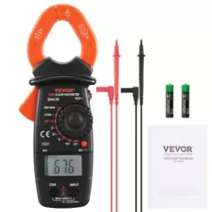 Image of VEVOR Digital Clamp Meter T-RMS, 2000 Counts, 400A Clamp Multimeter Tester, Measures Current Voltage Resistance Diodes Continuity Data Retention, with