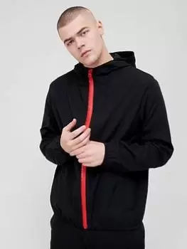 Image of HUGO Brenon Lightweight Jacket - Black Size XL Men