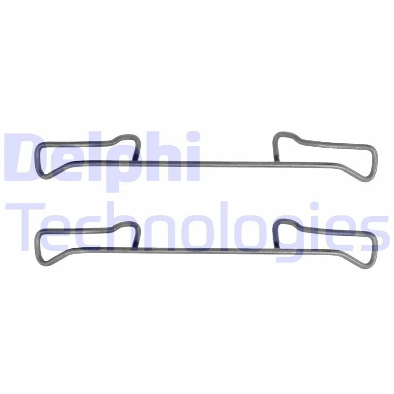 Image of DELPHI Brake pad fitting kit DELPHI LX0155