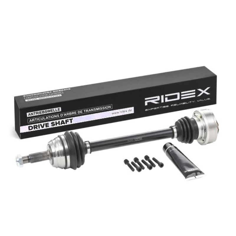 Image of RIDEX 13D0162 Drive shaft Front Axle Left Drive Shaft (13)