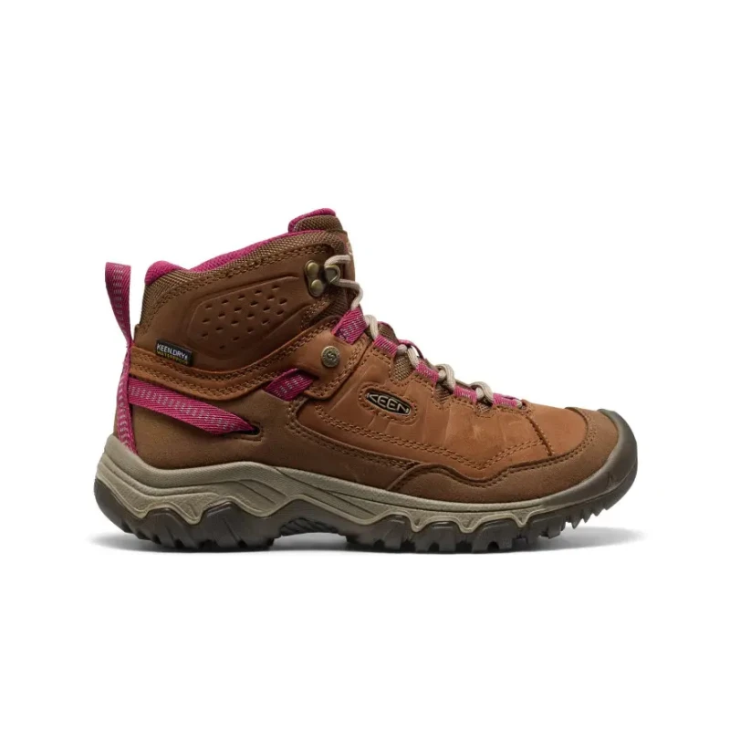 Image of KEEN Targhee IV Mid WP Brown Waterproof Walking Boots Womens Hiking Boots - UK 5.5 / EU 38.5 / US 8 Brown female PS4341BBE5H