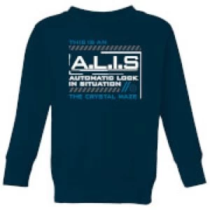 Image of Crystal Maze A.L.I.S. Kids Sweatshirt - Navy - 11-12 Years