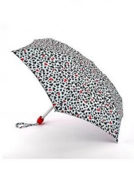 image of Lulu Guinness Lulu Guinness Tiny Cut Out Hearts Umbrella