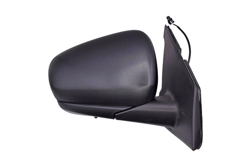 Image of PRASCO RN9237003 Wing mirror Right, black, Convex, with sensor Outside Mirror (50)