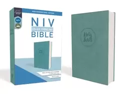 Image of niv value thinline bible leathersoft teal comfort print