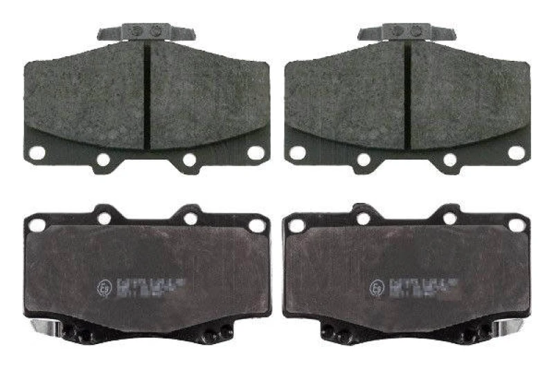 Image of Blue PRINT ADT34281 Brake pad set Front Axle, with acoustic wear warning Brake Pad Set,disc brake (402)