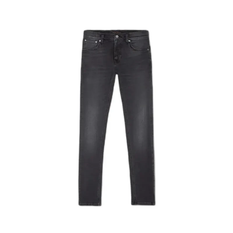 Image of Nudie Jeans Skinny Jeans Nudie Jeans Tight Terry Black Blizzard Noir Male 30x30