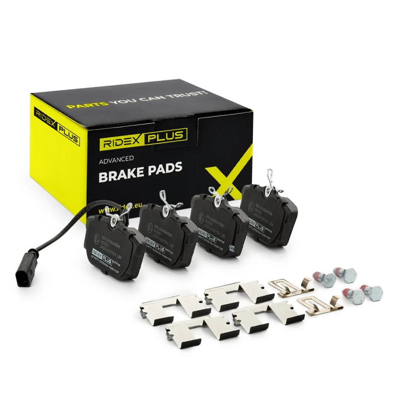Image of RIDEX PLUS Brake pad set RIDEX PLUS 402B1193P