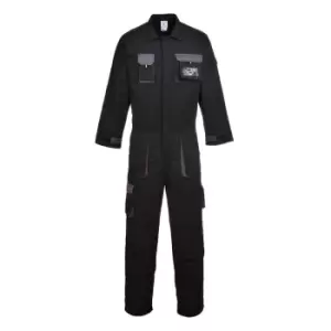 image of Portwest TX15 Contrast Coverall Black 3XL