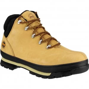 image of Timberland Pro Mens Split Rock Safety Boots Wheat Size 10