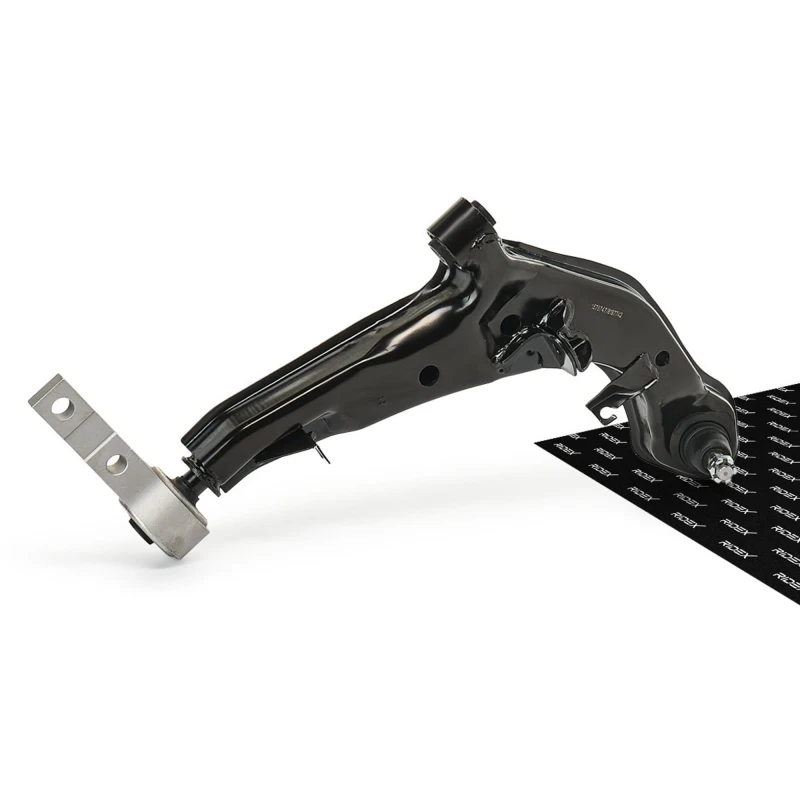 Image of RIDEX 273C0540 Suspension arm Control Arm, Sheet Steel, Front Axle Right, with rubber mount Sheet Steel Track Control Arm (273)
