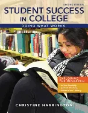 Image of student success in college doing what works