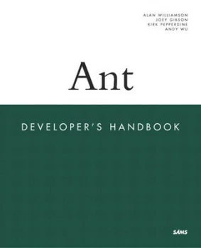 Image of Ant Developers Handbook by Alan Williamson Book