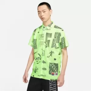 image of Nike Whitespace Shirt Mens - Green