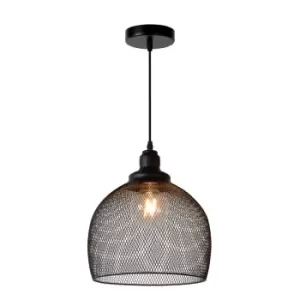 Image of Mesh Vintage Pendant Light - Ø28cm - 1xE27 - Black