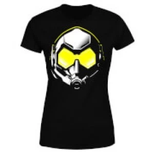 Image of Ant-Man And The Wasp Hope Mask Womens T-Shirt - Black