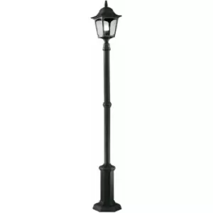 Image of Loops - Outdoor IP44 1 Bulb Lamp Post Black LED E27 100W Bulb Traditional d00309