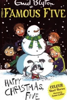 Image of Happy Christmas Five by Enid Blyton Paperback