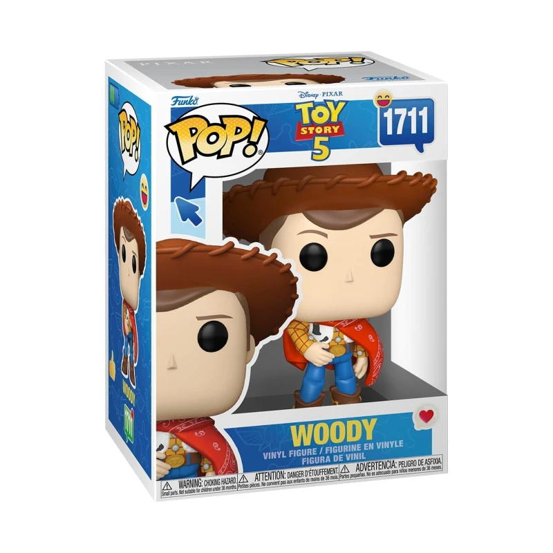 Image of Funko POP! Disney: Toy Story 5 - Woody - Collectable Vinyl Figure - Gift Idea - Official Merchandise - Toys For Kids & Adults - Model Figure for Colle