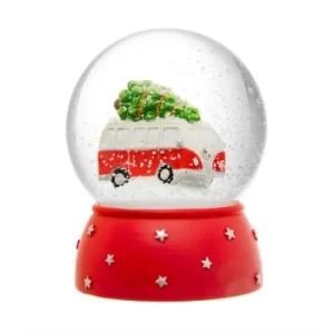 image of Christmas Camper Van Snow Globe